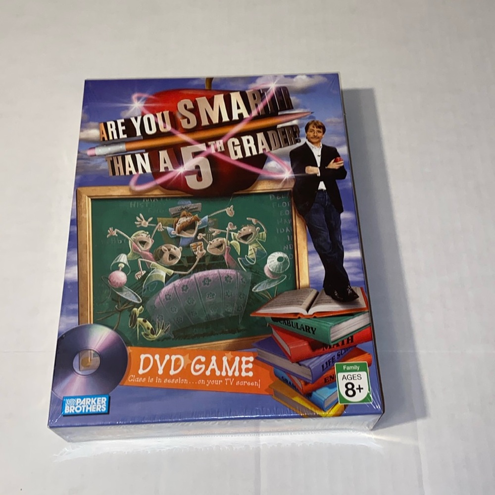 Hasbro Are you Smarter Than A 5th Grader? DVD Game “New”